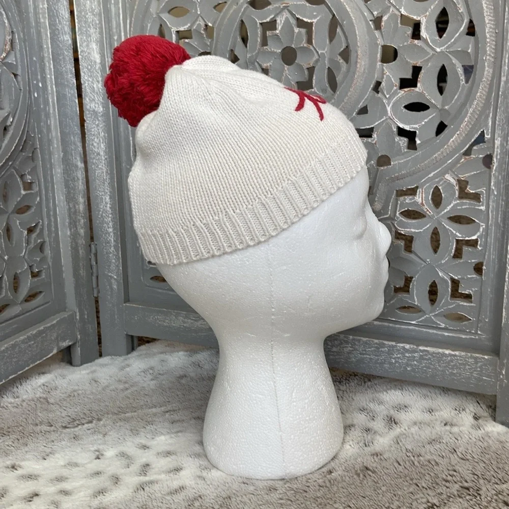 Baby GAP beanie hat baby girls 6-12 months knit kisses lovecore Valentine’s Day